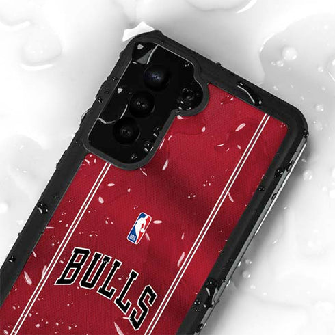 NBA Chicago Bulls Jersey Galaxy S24 Waterproof Case
